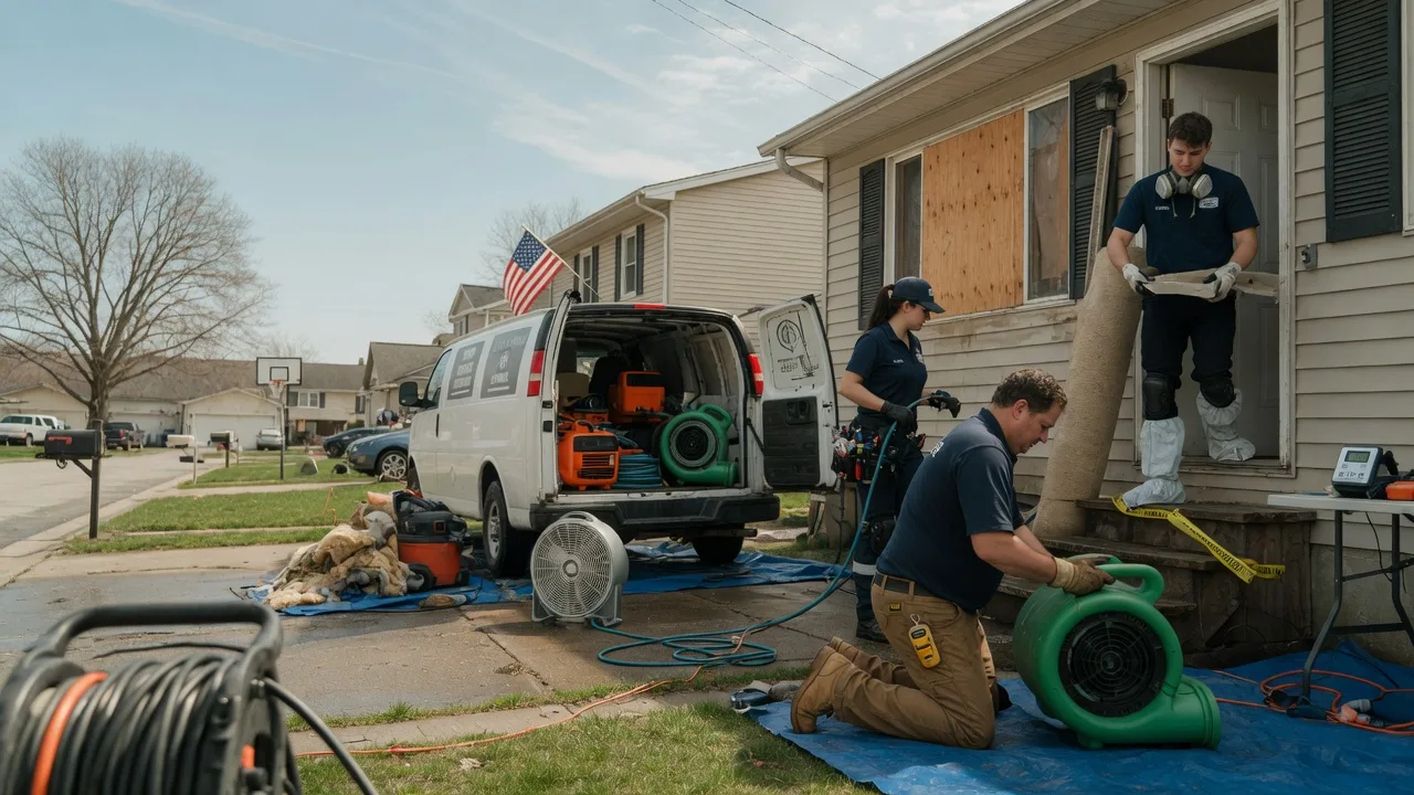 Water Damage Restoration in Oxford, MS near me